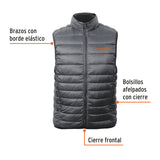 CHALECO DE PLUMAS PARA CABALLERO TALLA XG, TRUPER