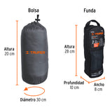 CHALECO DE PLUMAS PARA DAMA TALLA G, TRUPER