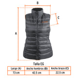 CHALECO DE PLUMAS PARA DAMA TALLA XG, TRUPER