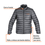 CHAMARRA DE PLUMAS PARA CABALLERO TALLA MEDIANA
