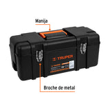 CAJA DE HERRAMIENTAS DE PLASTICO DE 23'