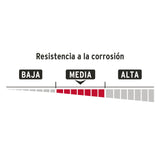 CANDADO DE HIERRO CON CORAZA, 70 MM, LLAVE ANTI-GANZÚA