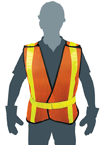CHALECO SEGURIDAD,MALLA, 5PTOS SEGURIDAD