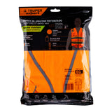 CHALECO DE SEGURIDAD DE ALTA VISIBILIDAD, NARANJA, EXTRA GRA
