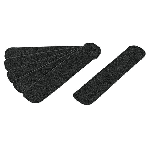 CINTA ADHESIVA ANTIDERRAPANTE, TIRAS, NEGRA 50MM X 23CM