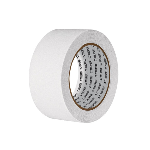 CINTA ADHESIVA ANTIDERRAPANTE, ROLLO, TRANSPARENTE, 50MMX5M