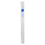 BOLSA CON 10 CINCHOS PLASTICOS 120 LB, 750X7.6 MM, NATURALES