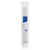 BOLSA CON 10 CINCHOS PLASTICOS 175 LB, 450X9 MM, NATURALES