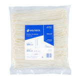 BOLSA CON 1000 CINCHOS PLASTICOS 50LB, 300X4.5 MM, NATURALES