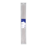 BOLSA CON 25 CINCHOS PLASTICOS 50 LB, 600X4.5 MM, NATURALES