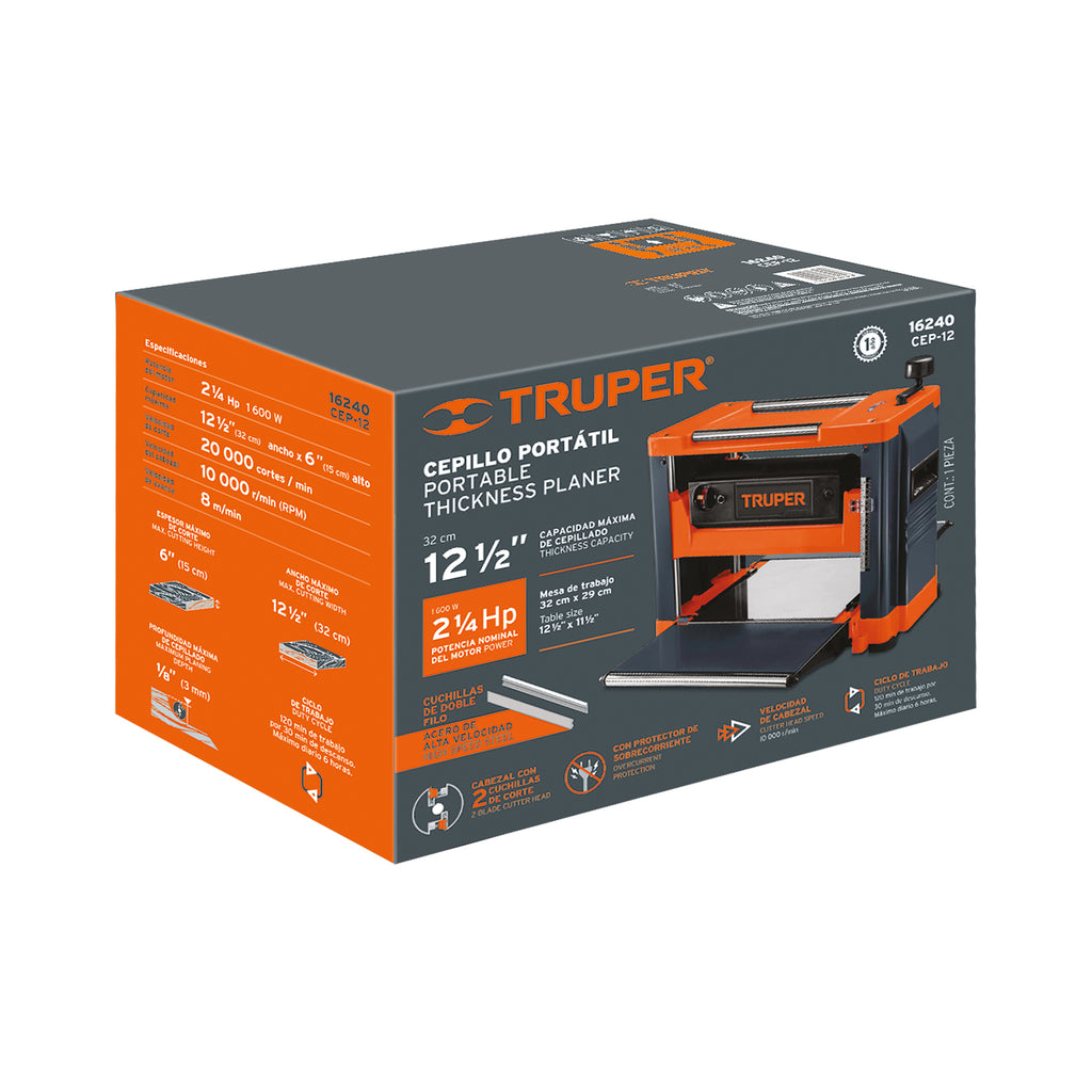 CAJA DE EMPAQUE DE REPUESTO PARA CEP-12, TRUPER