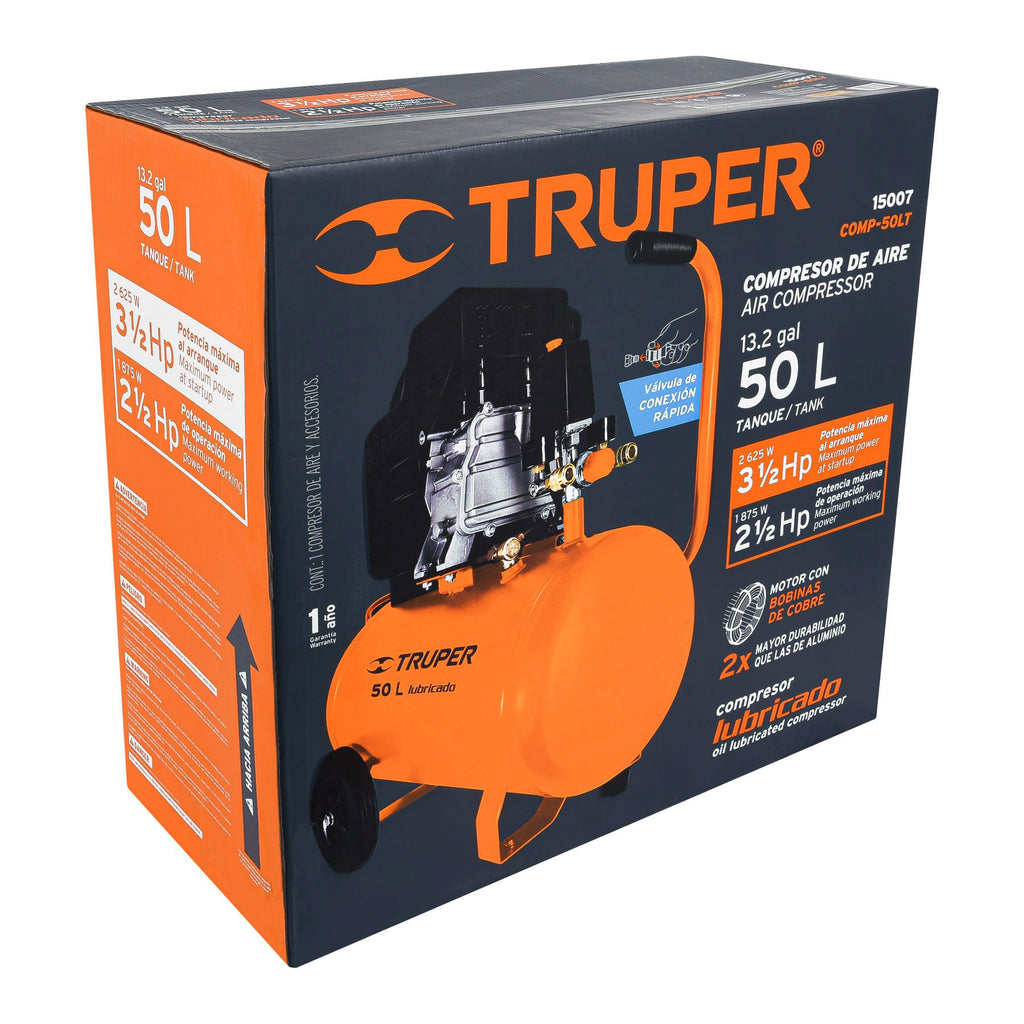 CAJA DE EMPAQUE DE REPUESTO PARA COMP-50LT, TRUPER