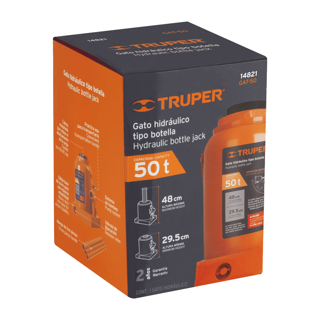 CAJA DE EMPAQUE DE REPUESTO PARA GAT-50, TRUPER