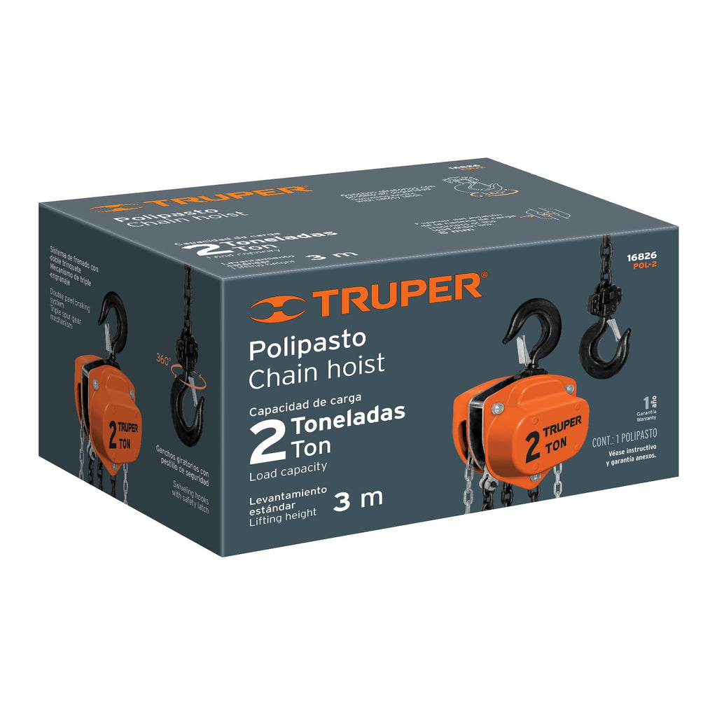 CAJA DE EMPAQUE DE REPUESTO PARA POL-2, TRUPER