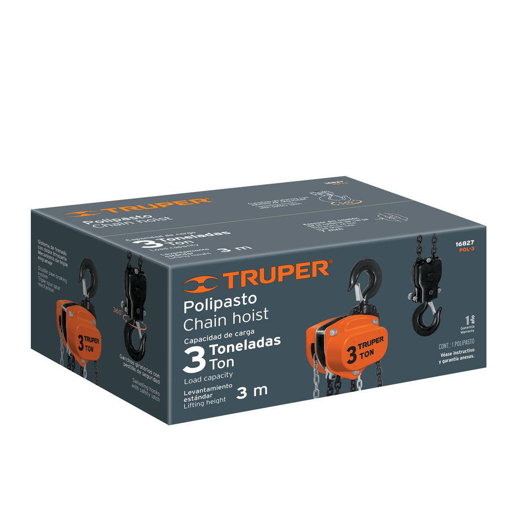 CAJA DE EMPAQUE DE REPUESTO PARA POL-3, TRUPER