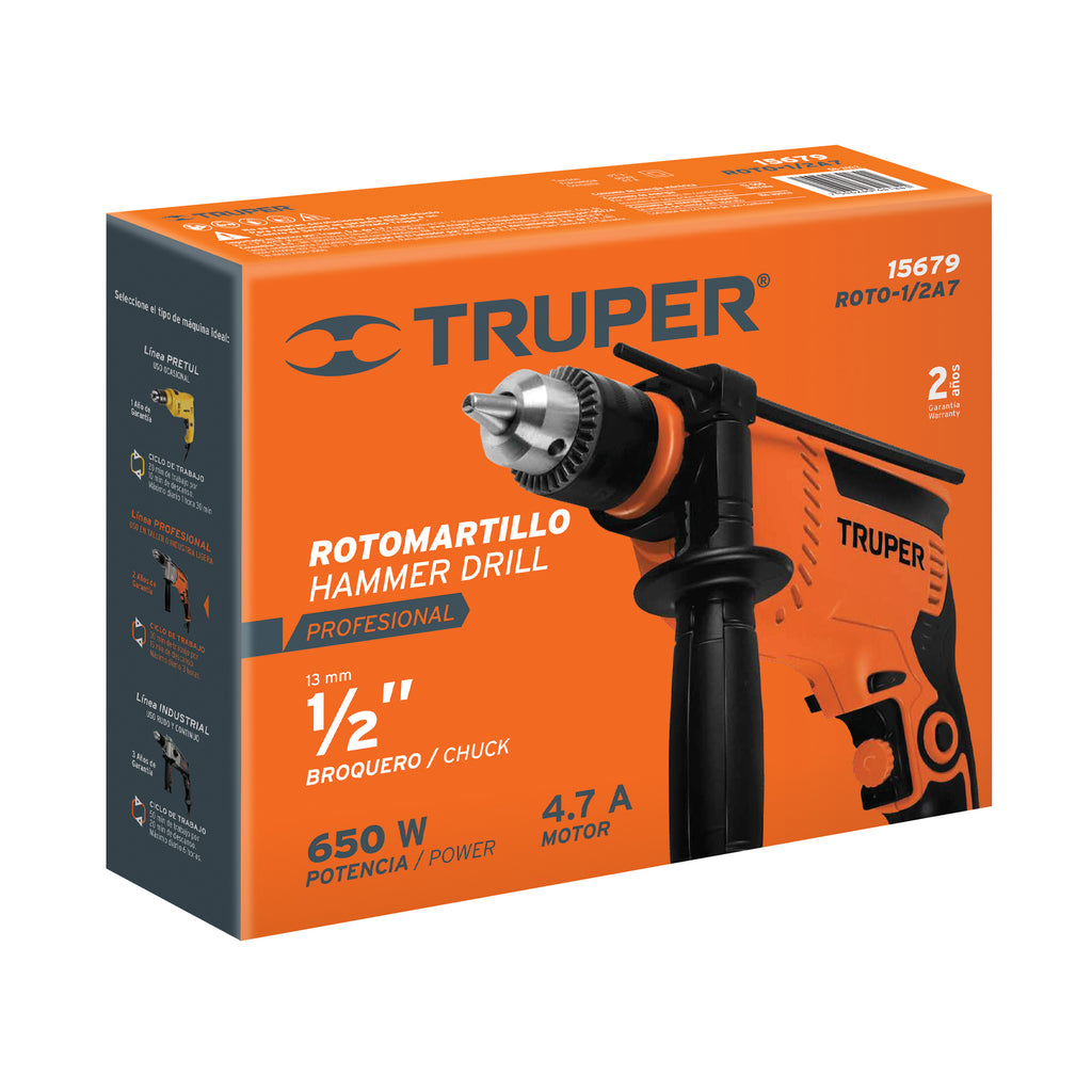 CAJA DE EMPAQUE DE REPUESTO PARA ROTO-1/2A7, TRUPER