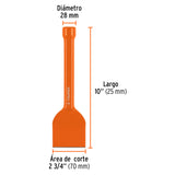 CINCEL LADRILLERO CAB/GDE 2-3/4'X 10'
