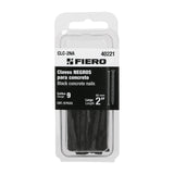 BLMSTER CON 20 CLAVOS NEGROS PARA CONCRETO 2', FIERO