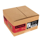 CLAVO PARA CONCRETO NEGRO DE 2-1/2" CAJA C/25KG