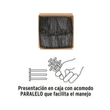 CLAVO PARA CONCRETO NEGRO DE 3" PESOS CAJA C/25KG