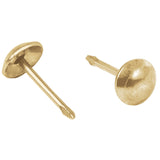 CLAVILLO DORADO, 17MM POR CAJA C/500 PZAS