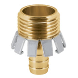 CONECTOR 1/2' MACHO TIPO GARRA DE ALUMINIO, TRUPER