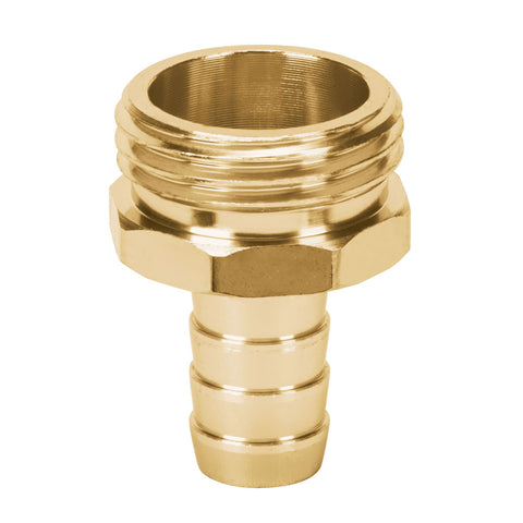 CONECTOR 1/2' MACHO DE ALUMINIO, TRUPER