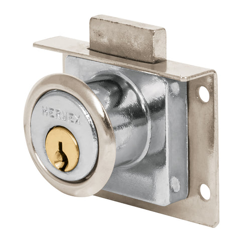CERRADURA PARA MUEBLE MODELO 24 CROMO