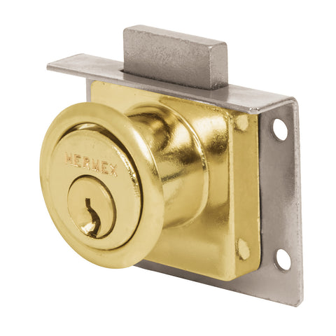 CERRADURA PARA MUEBLE MODELO 24 LATON