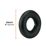 CAMARA PARA RUEDA NEUMATICA DE 8', TRUPER
