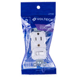 INTERRUPTOR DE PALANCA CON CONTACTO, STANDARD, BLANCO