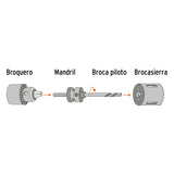 BROCASIERRA BIMETALICA 3-1/2', TRUPER EXPERT