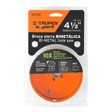 BROCASIERRA BIMETALICA 4-1/2', TRUPER EXPERT