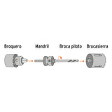 BROCASIERRA BIMETALICA 4-1/4', TRUPER EXPERT