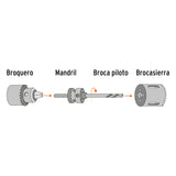 BROCASIERRA BIMETALICA 5-1/2', TRUPER EXPERT