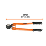 CORTADOR DE 18' DE CABLE Y ALAMBRE, TRUPER