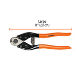 CORTADOR DE 8' DE CABLE Y ALAMBRE, TRUPER