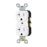 CONTACTO DZPLEX, 2 POLOS 3 HILOS, 20 A, STANDARD, BLANCO