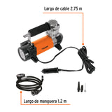 COMPRESOR DE AIRE, 12 V INCLUYE MALETÍN