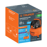 COMPRESOR DE AIRE LIBRE DE ACEITE, 24L, 2 2/3HP,(POTENCIA  MAX) TRUPER