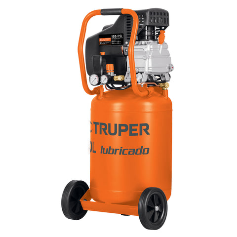 COMPRESOR LUBRICADO, 3.5 HP, VERTICAL, 50 LITROS