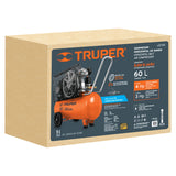 COMPRESOR DE BANDA 4HP 60LTS LUBRICADO