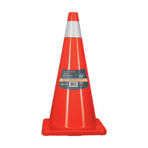 CONO DE PRECAUCIÓN, 70 CM CON REFLEJANTE