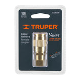 COPLE UNIVERSAL D/BRONCE TIPO'M' 1/4 NPT