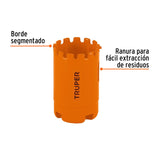 BROCASIERRA DIAMANTE 1-1/4' BORDE SEGMENTADO, TRUPER
