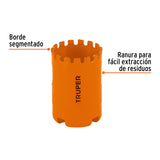 BROCASIERRA DIAMANTE 1-3/8' BORDE SEGMENTADO, TRUPER