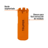 BROCASIERRA DIAMANTE 3/4' BORDE SEGMENTADO, TRUPER