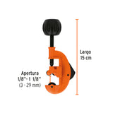 CORTADOR TUBO DE COBRE, HASTA 1-1/8', CUCHILLA DE 20X6MM
