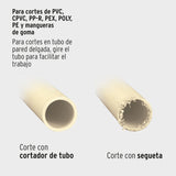 CORTADOR DE PVC CAPACIDAD 1-5/8' 42MM