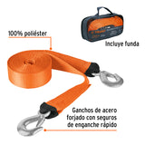CORREA PARA REMOLQUE CON GANCHOS 2' X 5.8 M, TRUPER